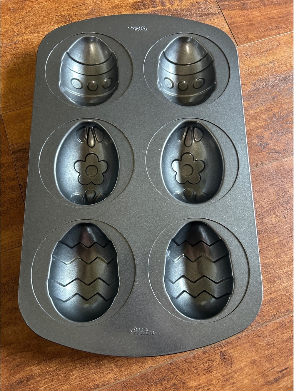 Wilton Easter Egg Themed Non-Stick Cake Pan - 6 Cavities